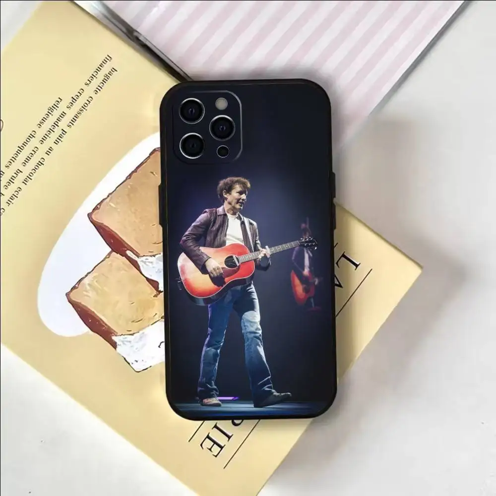 J-James B-Blunt Capa de telefone para iPhone 17,16,15,14,13,12,11 Plus,Pro,Max,XS Capa macia de silicone