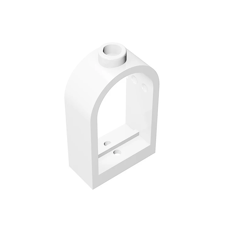 10 stks MOC Onderdelen 30044 Venster 1x2x2 2/3 met Afgeronde Top Compatibel Bricks DIY Bouwstenen Deeltje Kid Hersenen Speelgoed Gift