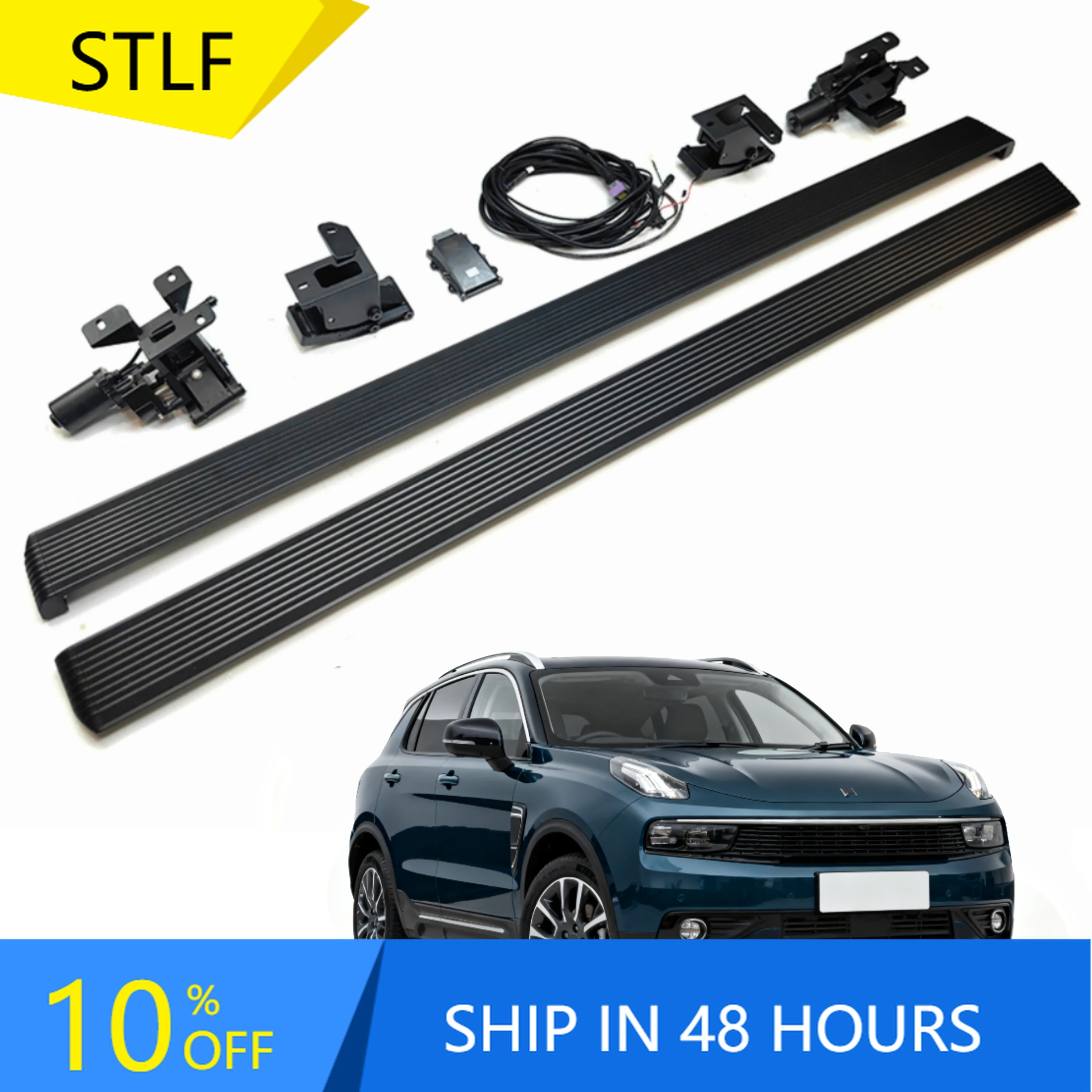 

STLFWJ Power Running Boards for LYNK&CO 01 2017-2025 Aluminum Alloy Electric Side Steps OEM/ODM