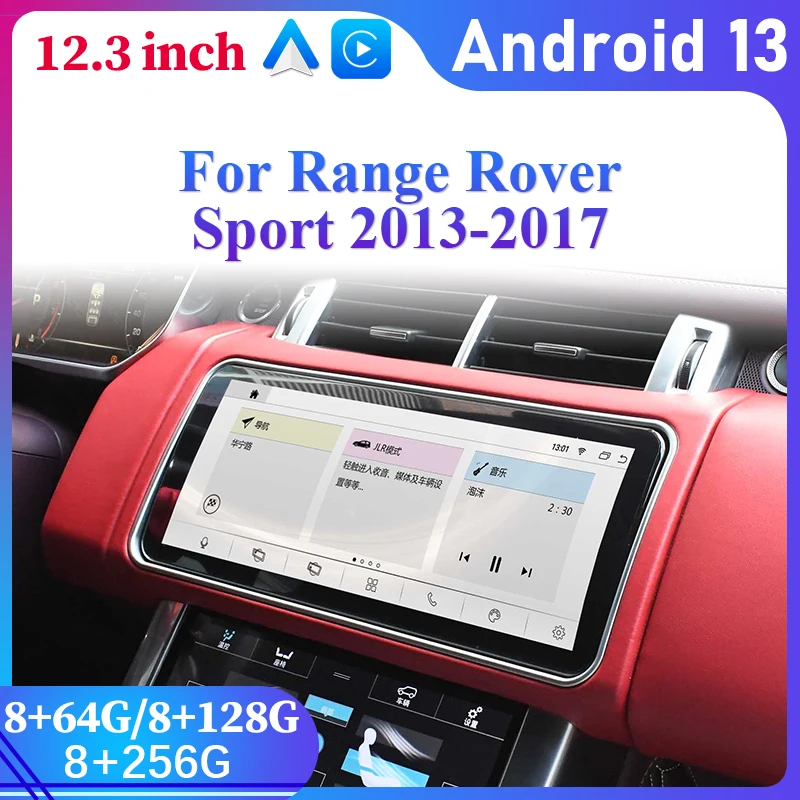 

Car Radio Navigation Android 13 For Land Rover Range Rover SPORT 2013-2018 Car Auto Wireless Carplay Auto Multimedia Player GPS