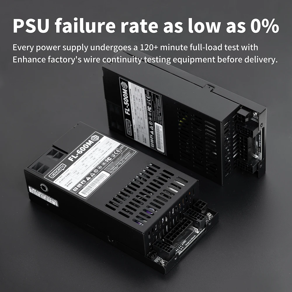 FL-600M/FL-500M Flex-ATX PSU 6 - đánh giá và giá Atx Power Supply