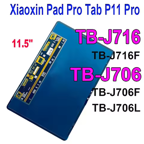 11.5" AMOLED For xiaoxin Pad Tab P11 pro TB-J706F TB-J706L TB-J716F J716 J706 LCD Display Touch Screen Digitizer Assembly