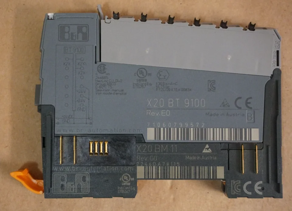 New Original Ready Stock X20-BT-9100 Industrial Automation PAC Dedicated PLC Programming Controller