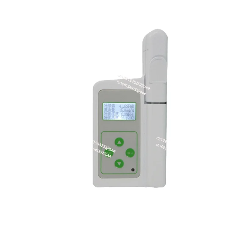 

Portable Handheld Chlorophyll Tester Measures Nitrogen Content Temperature Humidity Plant Nutrition Tester Hot Sale