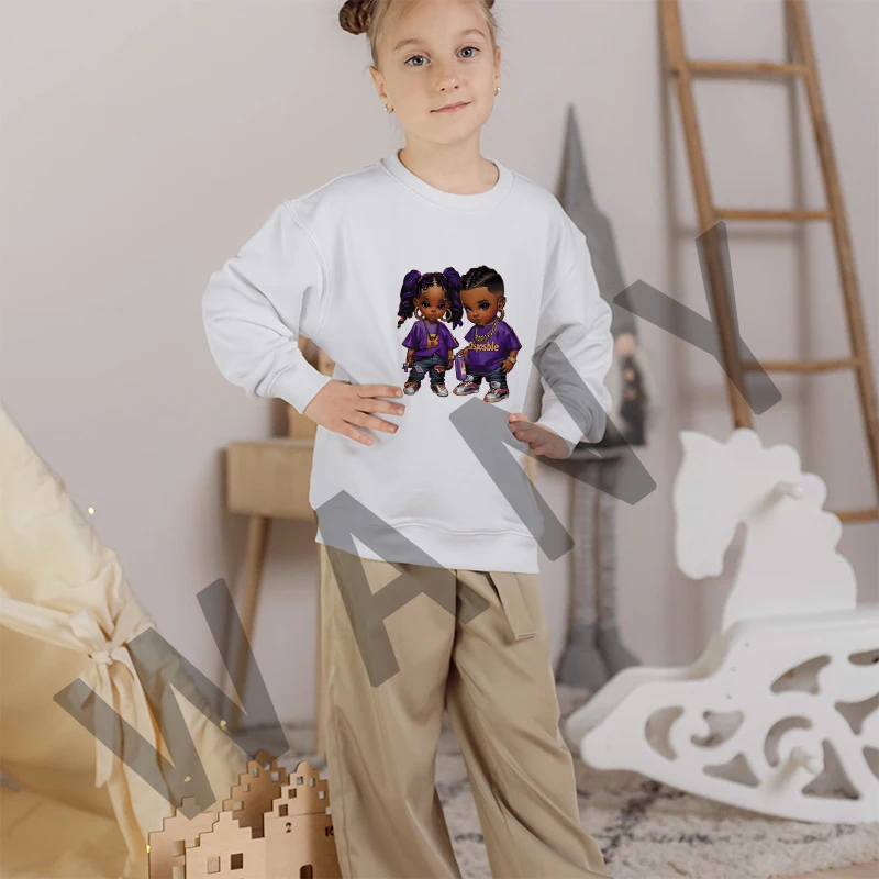 A hip-hop duo Iron on Patches for Clothes Transfer DTF Transfers Ready to Press Patch Shirts Heat transfer stickers Iron Patch