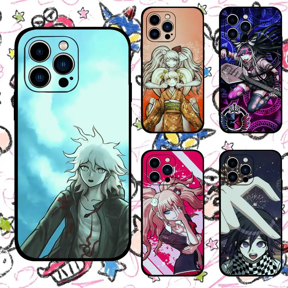 Anime D-Danganronpa-S Handyhülle für iPhone 17/16/15/13/14 Pro Max/ 11Plus/X/Xr/Xs Max/12mini