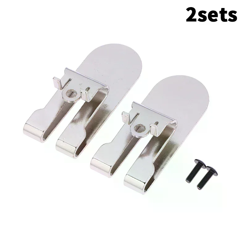 

2Sets Belt Clip Hooks Screw For Drill Driver N435687 DCF620 DCF620B DCF622 Power Tool Belt Hooks Storage Holders
