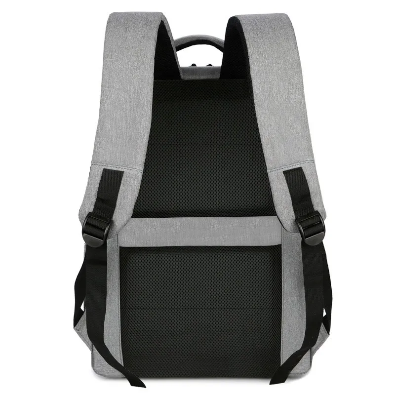 Verbesserter Computer-Rucksack, Dual-Umhängetasche, Notebook-Rucksack, Geschenktasche mit USB-Aufladung für Business-Laptoptasche
