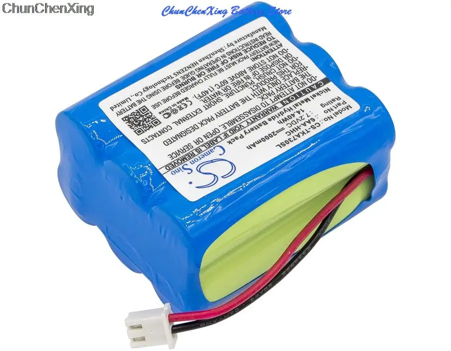 كاميرون Sino 2000mAh بطارية 6AA-HHC ل TDK الحياة على سجل A73 ، الحياة على سجل A73 Boombox