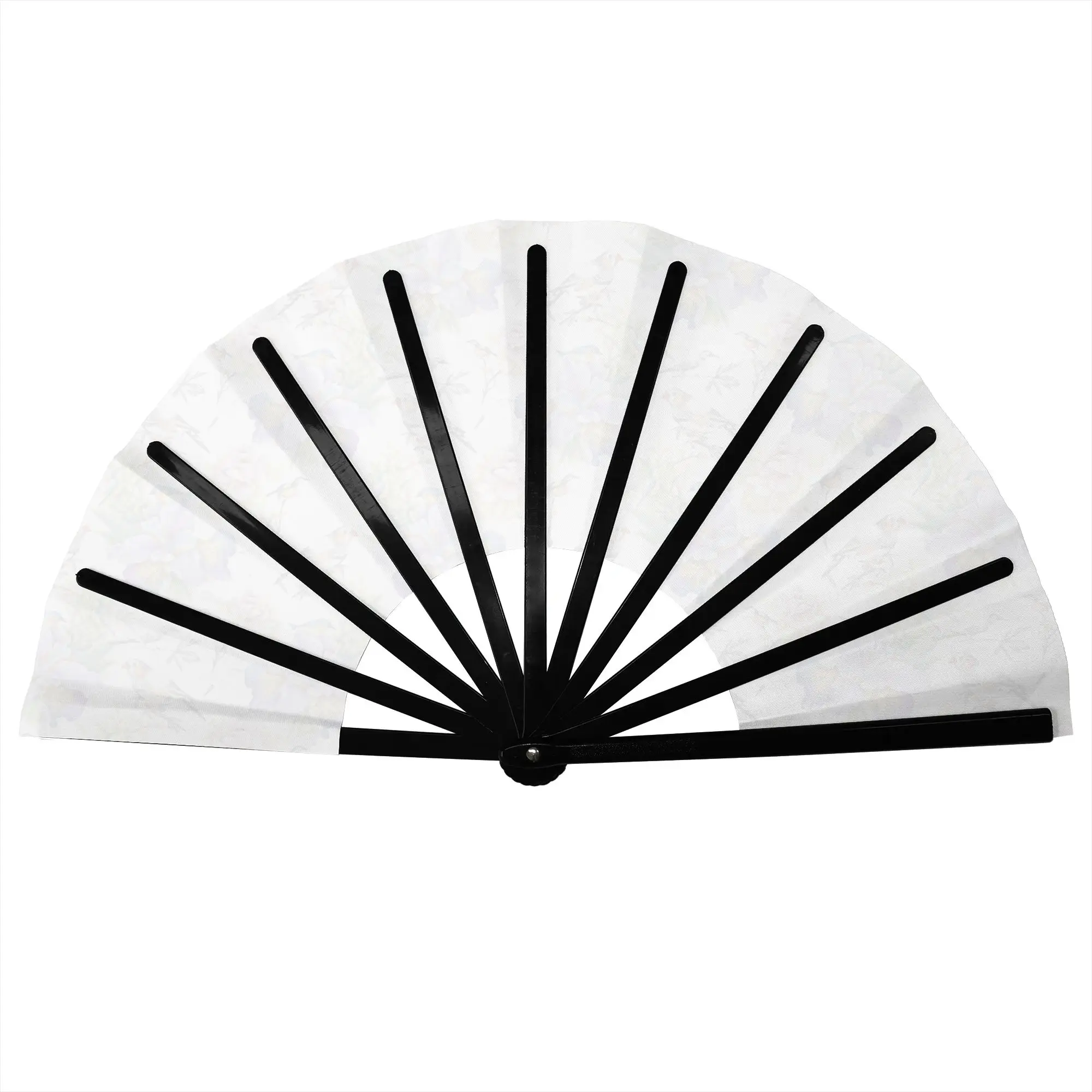 Elegant Watercolor Birds And Flowers Fashion Trend Portable Pocket Fan Camping  Folding Fan Chinese Dance Cooling Handheld Fans