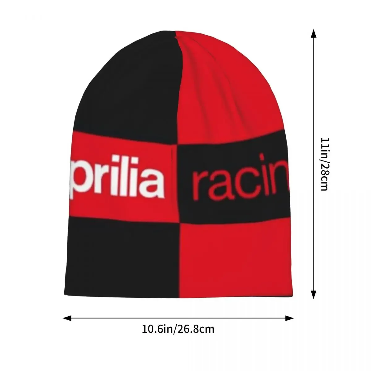 Aprilia Racing Channel Warm Knitted Cap Hip Hop Bonnet Hat Autumn Winter Outdoor Beanies Hats for Men Women Adult