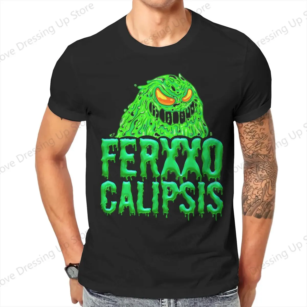 Ferxxocalipsis World Tour 2024 Graphic Cotton Short Sleeve T-shirt Men Women Trend Fun Rapper Feid Music Album Couple Tops