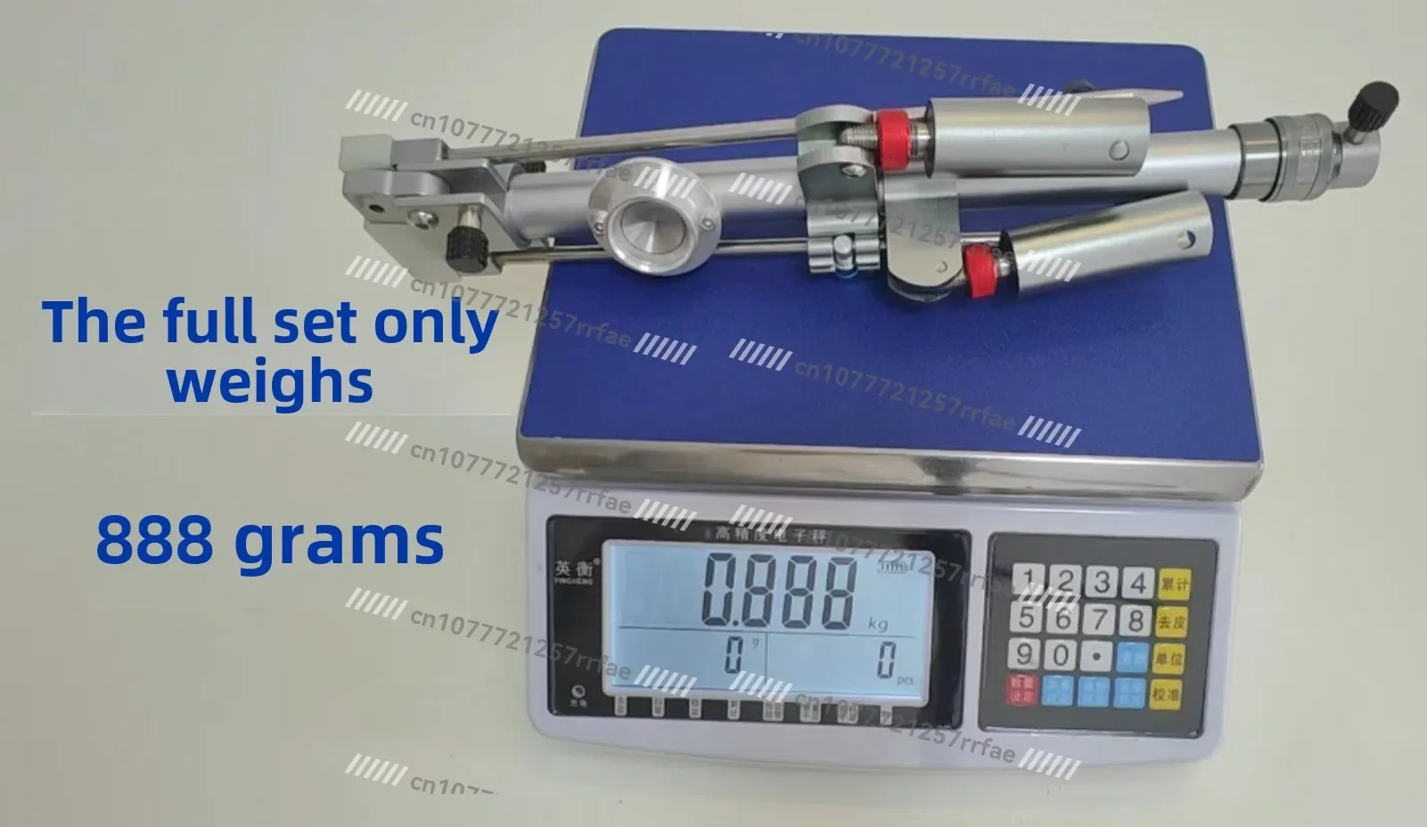 Free Disassembly and Assembly, Full-featured Aluminum Alloy Floor Plug, Ultra-light and Ultra-hard, Light and Simple Fishing