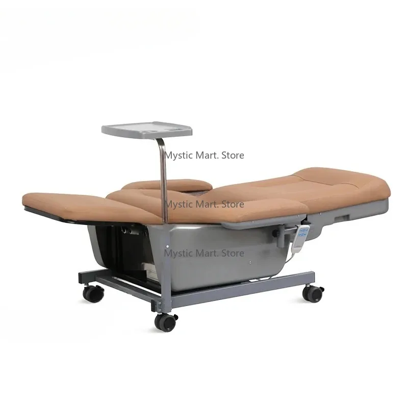 

iFor SKE-132 Economic 2 Function Electric Adjustable Patient Transfusion Reclining Chair with Wheels on sala