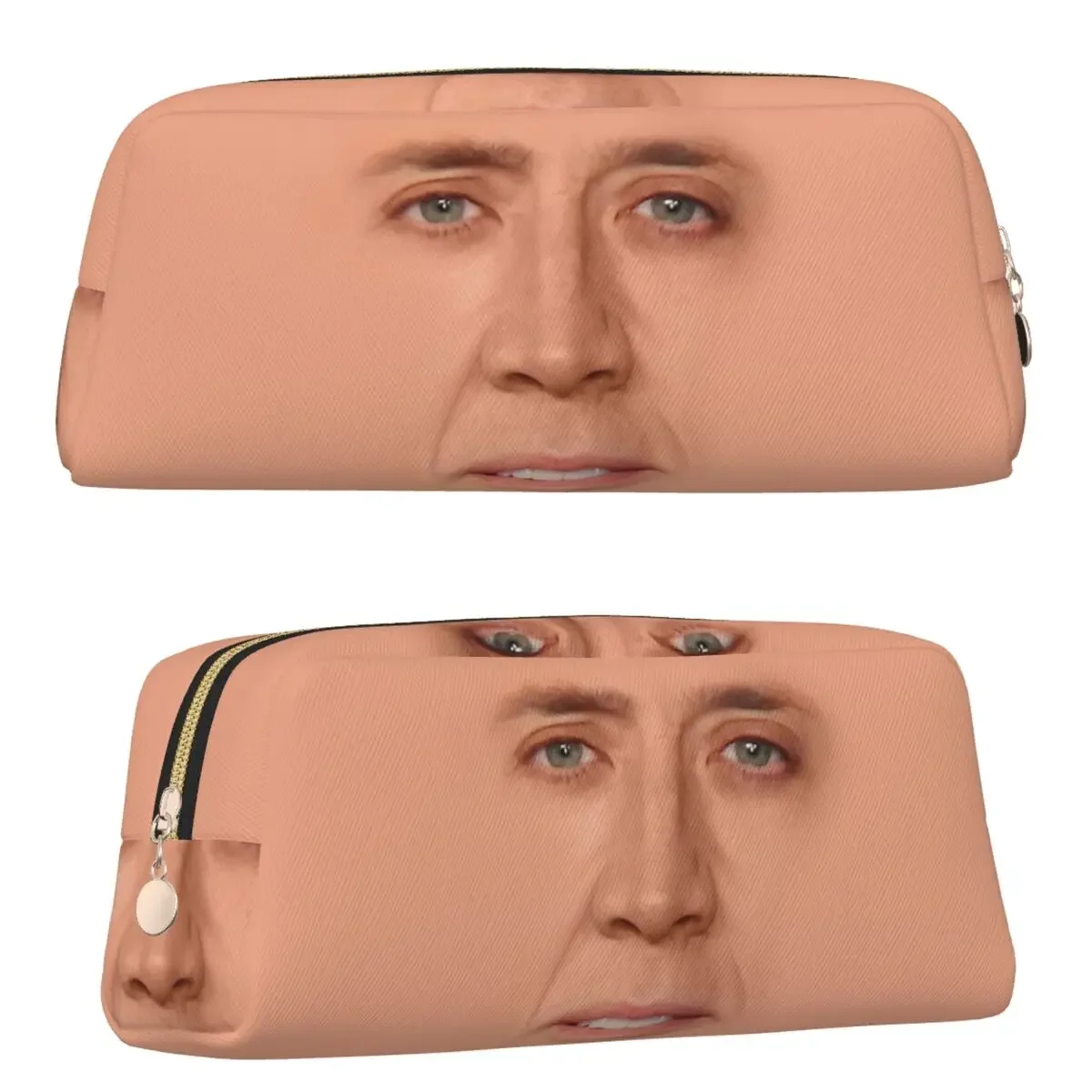Nicolas Cage - Face Pencil Case for Boys Girls Gifts Big Capacity Pen Box Pencil Bag Pencil Pouch