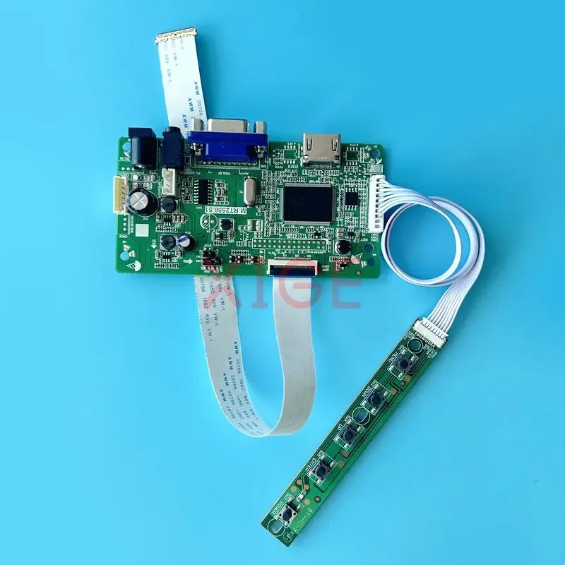 

Display Controller Board Fit B133HAN04 B133HAN05 B133HAN06 HDMI-Compatible 1920x1080 Kit DIY VGA Laptop Panel 13.3" 30 Pin EDP