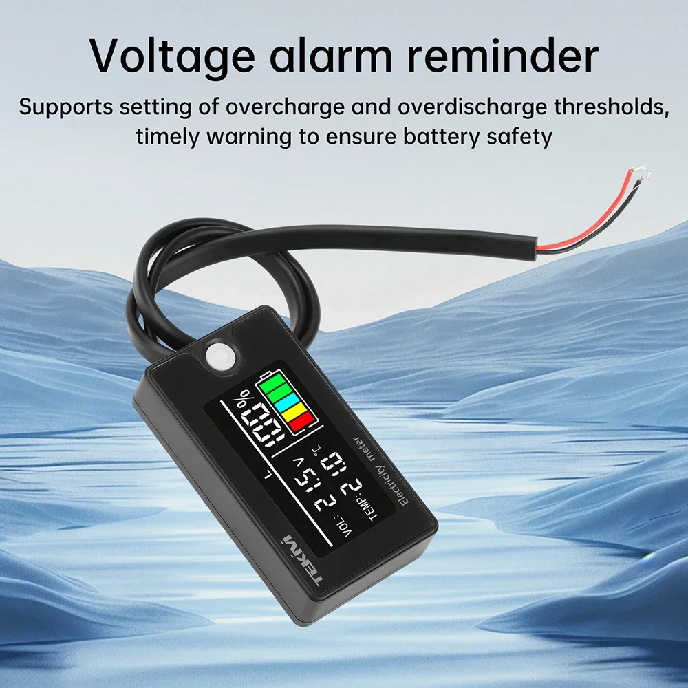 Digitales Lithium-Batterie-Voltmeter mit LCD-Display, 7-100V Weitbereich für Elektrofahrzeuge und Kraftwerke – Detail 16