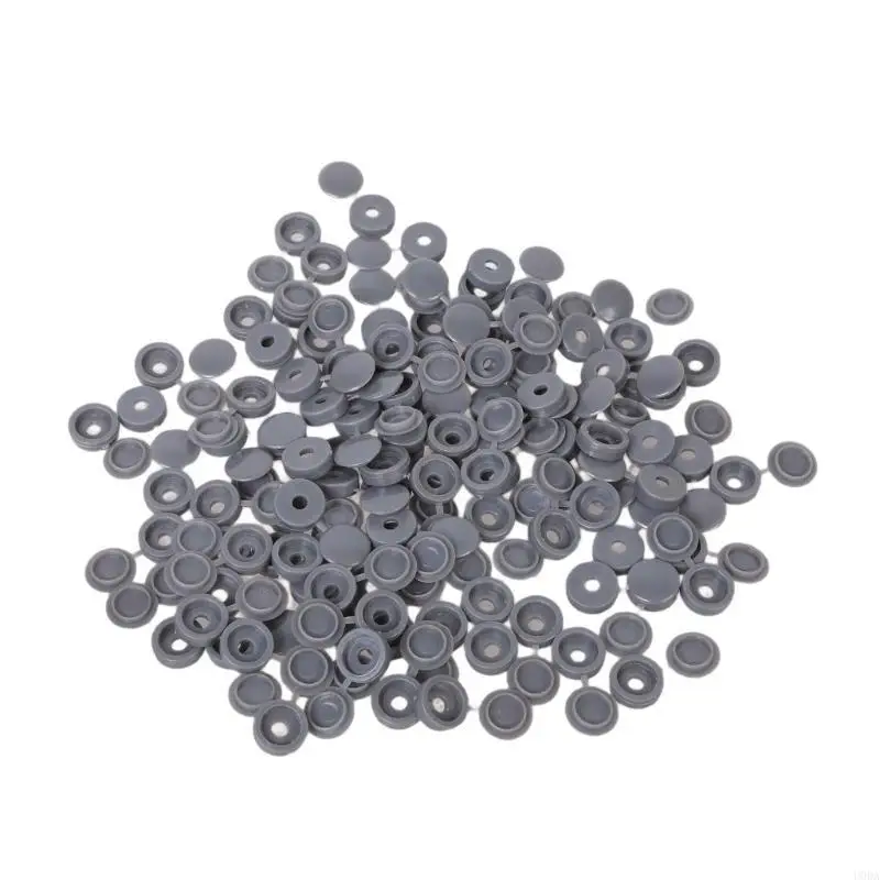 100Pcs Nails Screw Caps Hinged Screws Cover Cap Fold Covers Enduring