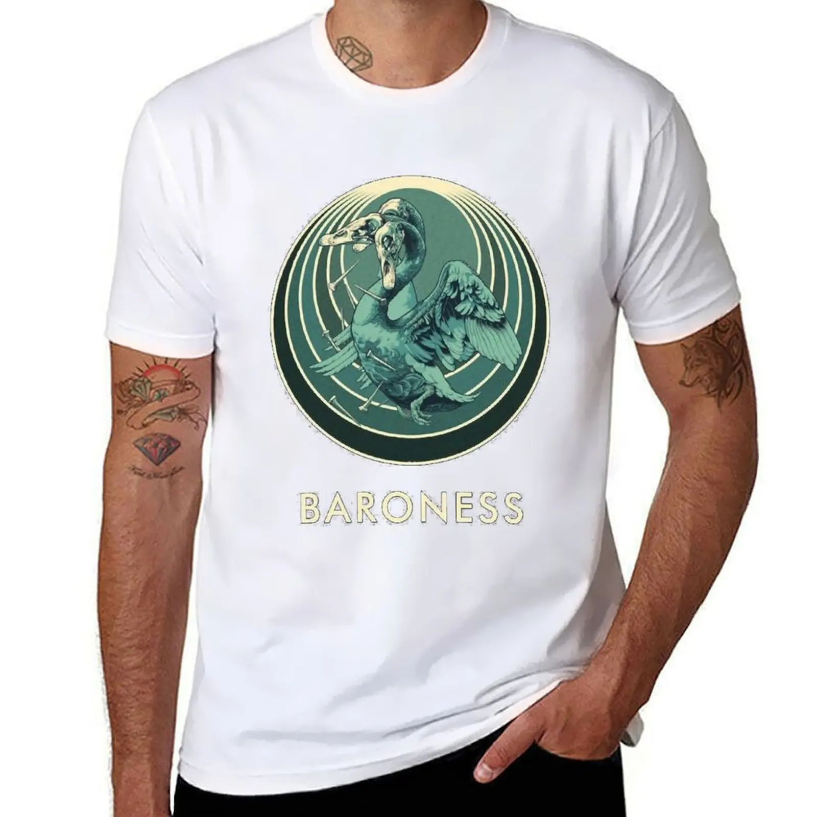 

b18-ba.ro.ness and mussical T-Shirt t shirts for man pack cotton t shirts for man pack white T-Shirt