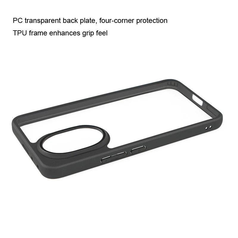 For Honor 200 Case Luxury Silicone Tranperant TPU Cover Honor 200 Pro Case Shockproof Phone Protector Honor 200 Cover