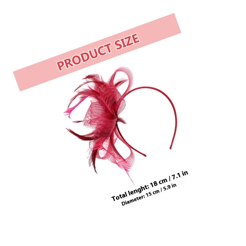 قبعة نسائية فاسيناتور مع عصابة رأس بمشبك شعر، تصميم إبداعي عتيق لحفلات الكوكتيل والمناسبات الرسمية والملابس الأنيقة #4