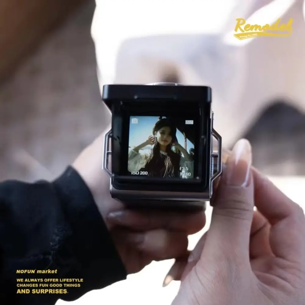 

2025 Retro CCD Dual Reflex Camera Mini Manual Camera Recording Simulation Portable Digital Camera