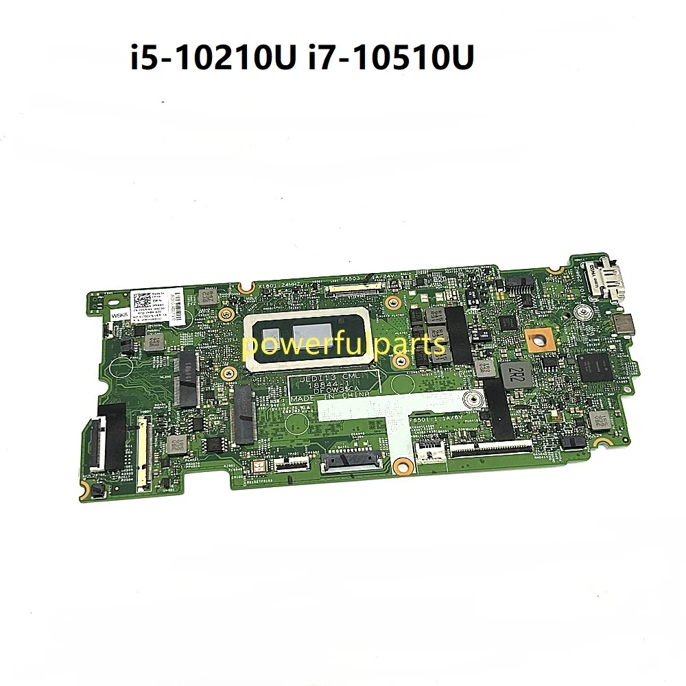 

For Dell Inspiron 13 7391 Motherboard 18844-1 0PKNWK 0HF90F 0YG9JY i5-10210U i7-10510U