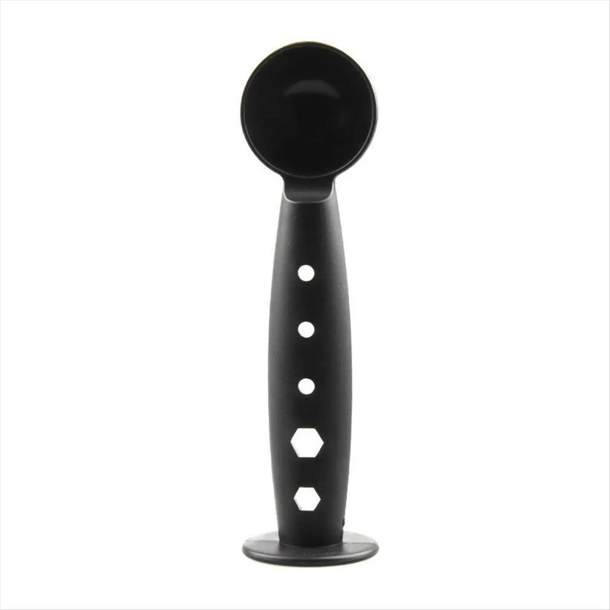 ABNH Espresso Tamper with Measuring Spoon, Multifunctional Coffee Bean Press for Coffee Maker - 49mm