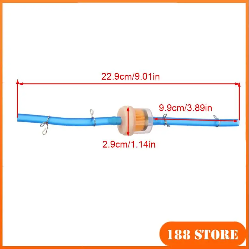 NEW Scooter, motorcycle, off-road vehicle, universal 6mm beach bike fuel filter, motorcycle fuel oil filter