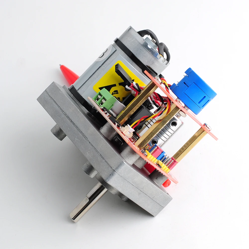 ASME-MXB 380kg.cm Robot Servo Super grand couple 3600 degrés 12V/24V alliage mécanisme de direction pour grand bras de Robot