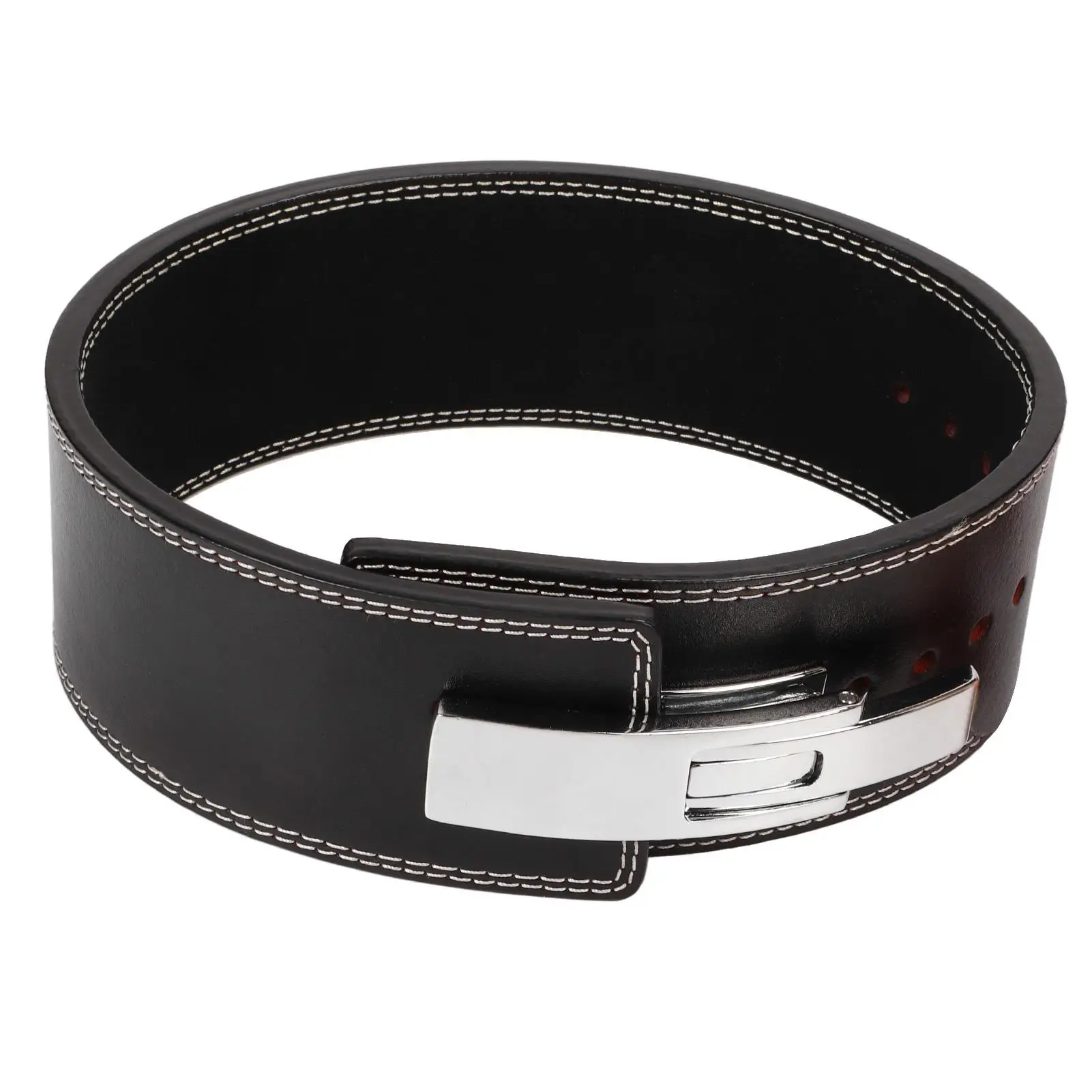 

for fitness Back Support Belt for Weightlifting and Workout Adjustable Leather Waist Trainer for Injury Prevention