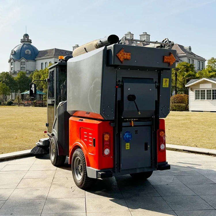 FS4000 New Ride on Vacuum Sweeper Automatic Floor Sweeper Industrial Road Sweeper