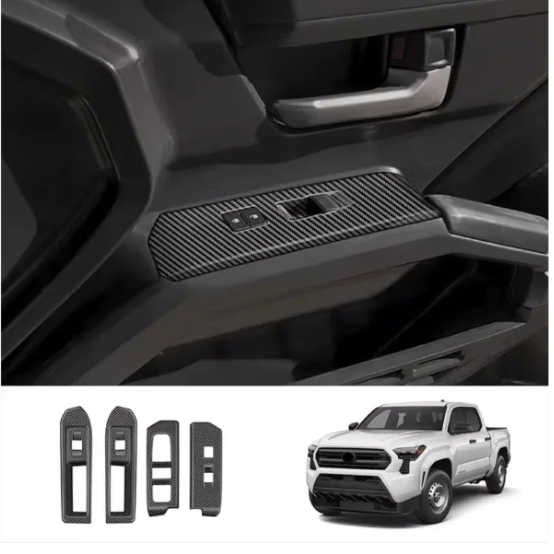 

LHD For 2024 Toyota TACOMA Window Glass Lifting Panels Glass Switch Patch Decoration