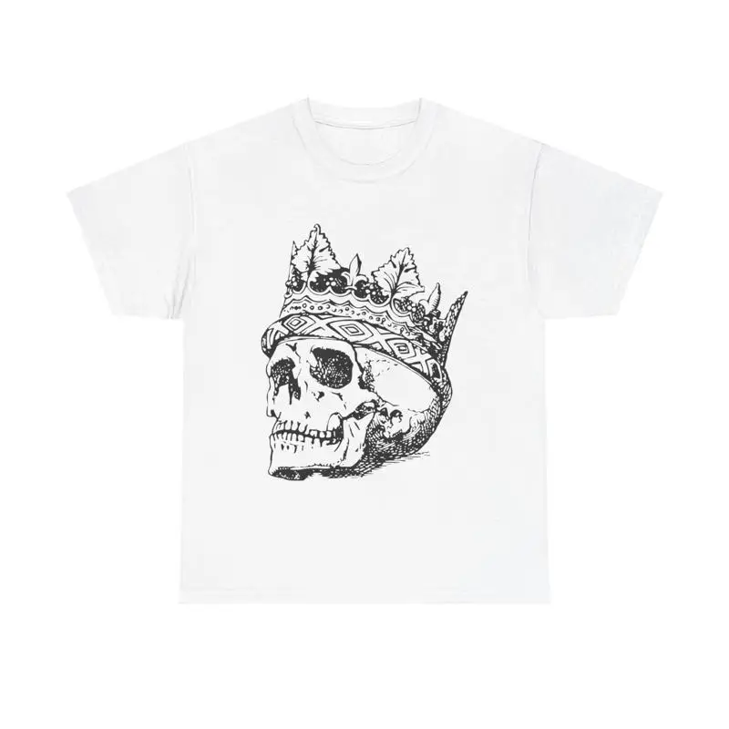 

Death s Crown T Shirt skull gothic dark macabre memento mori art illustration