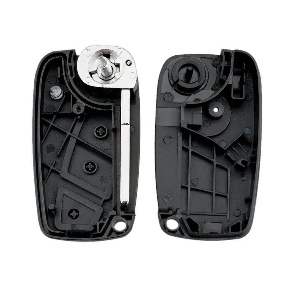 車のキー用の折りたたみ式フラップシェル,3つのボタン,リモコン,フィアット,デュカート,ドブロ,ブラと互換性があります