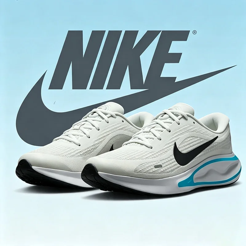 NIKE Chaussures de sport en mesh JOURNEY RUN pour hommes pour les loisirs et l'entraînement - Course à pied - FN0228-112