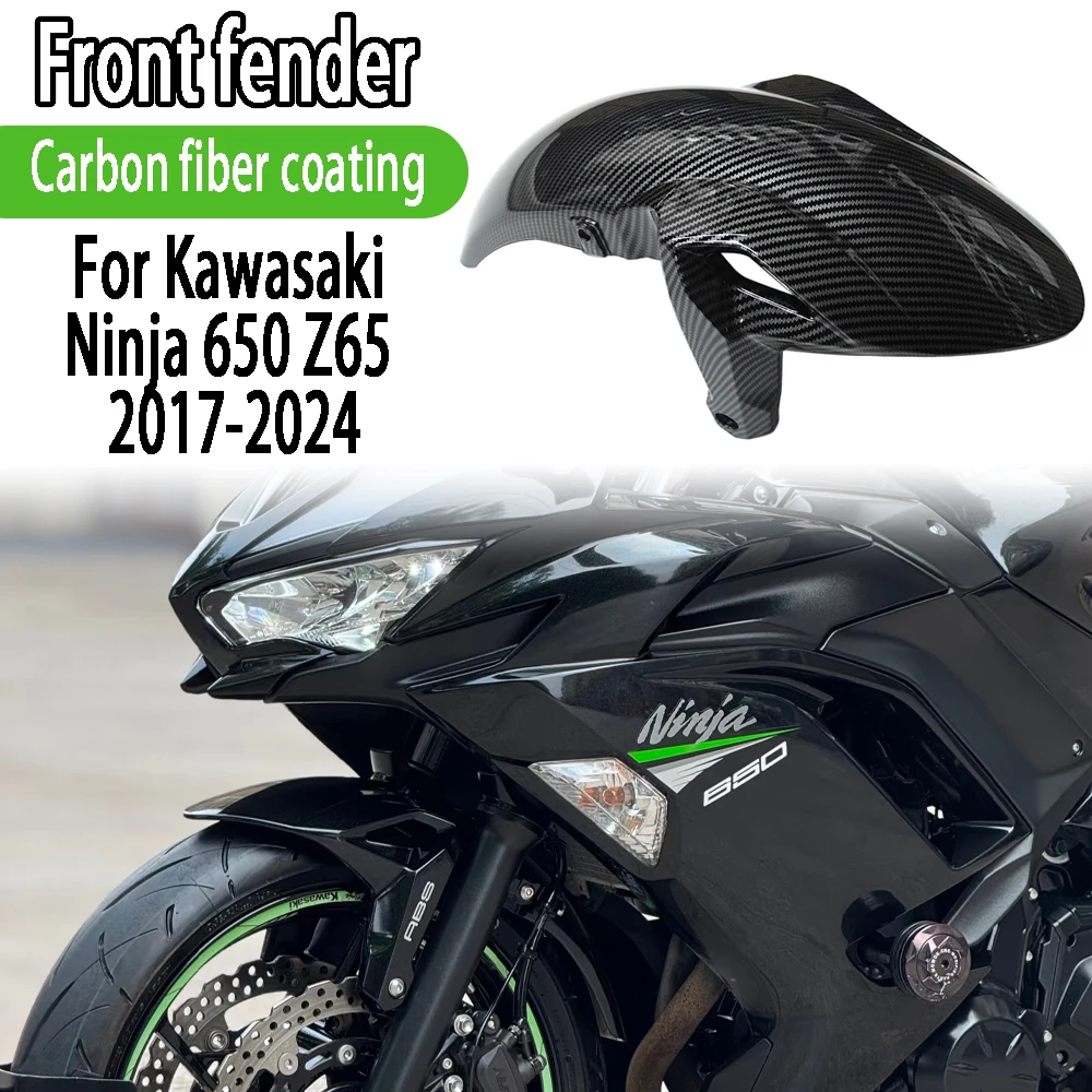 

Fit For Kawasaki Z650 Ninja650 Z 650 NINJA650 2017-2024 2023 Motorcycle Front Mudguard Fender Wheel Cover Splash Guard Protector