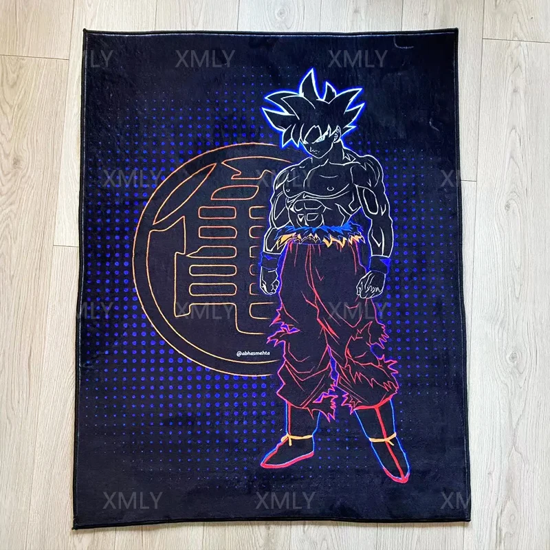 

Dragon Ball Goku Anime Rugs Customized Floor Non-slip Mats Indoor Decorative Carpet Car Rugs Children's Toys and Creative Gifts
