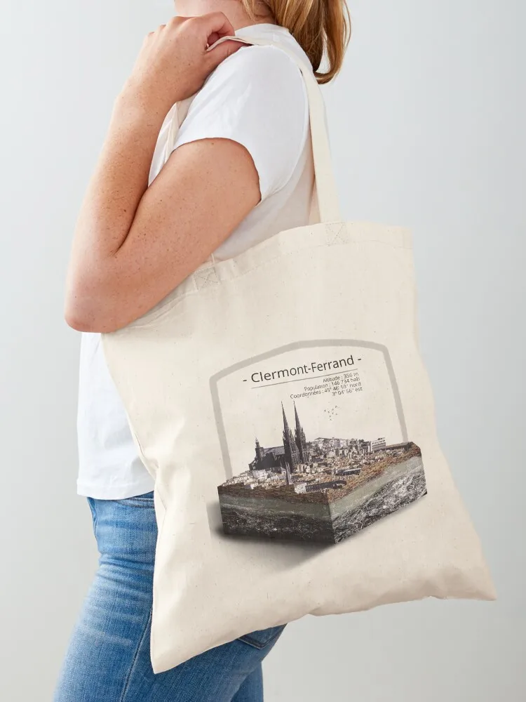 Mini World Clermont Ferrand Tote Bag shopper bags shopper bags for women ecological bags Canvas bag for women