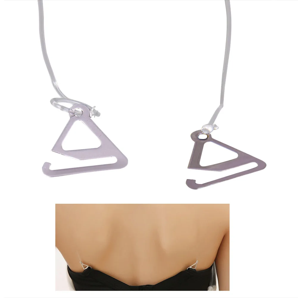 

2 Pairs Invisible Shoulder Strap Adjustable Bra Straps Durable Women Accessories Suitable Dresses Tops Rompers Clothes Comfort