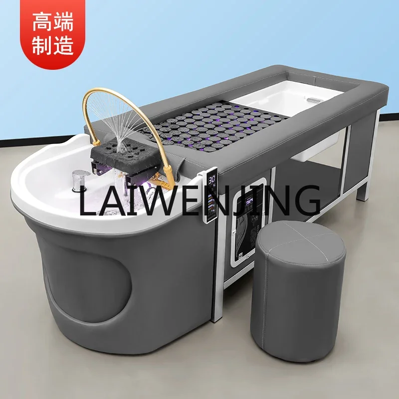 

Water circulation shampoo bed Foot therapy Moxibustion beauty salon Thai massage head therapy Fumigation bed