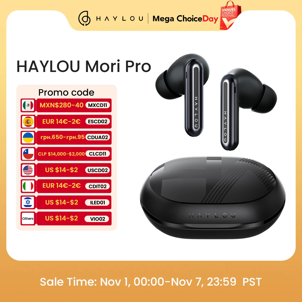 Лучшие Недорогие Беспроводные Наушники (до 30$) - ТОП 10 51 HAYLOU Mori Pro Bluetooth