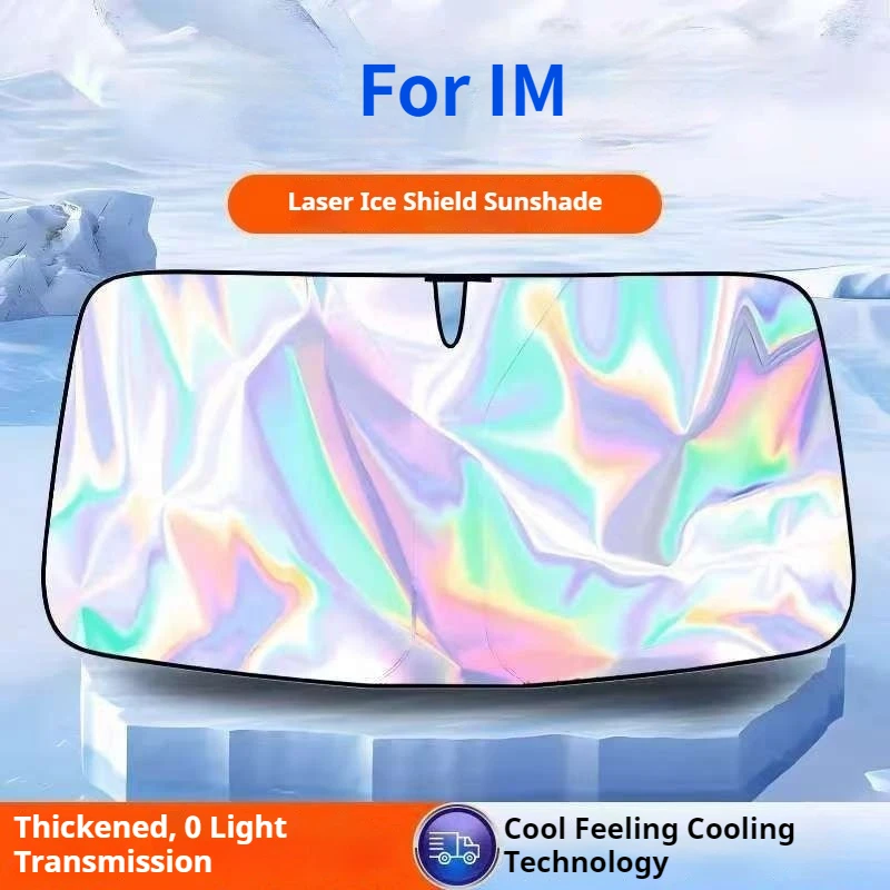

For IM Motors L6 L7 LS6 LS7 Front Windshield Sunshade Cover Car Front Window UV Sun Protection Heat Insulation Decor Accessories