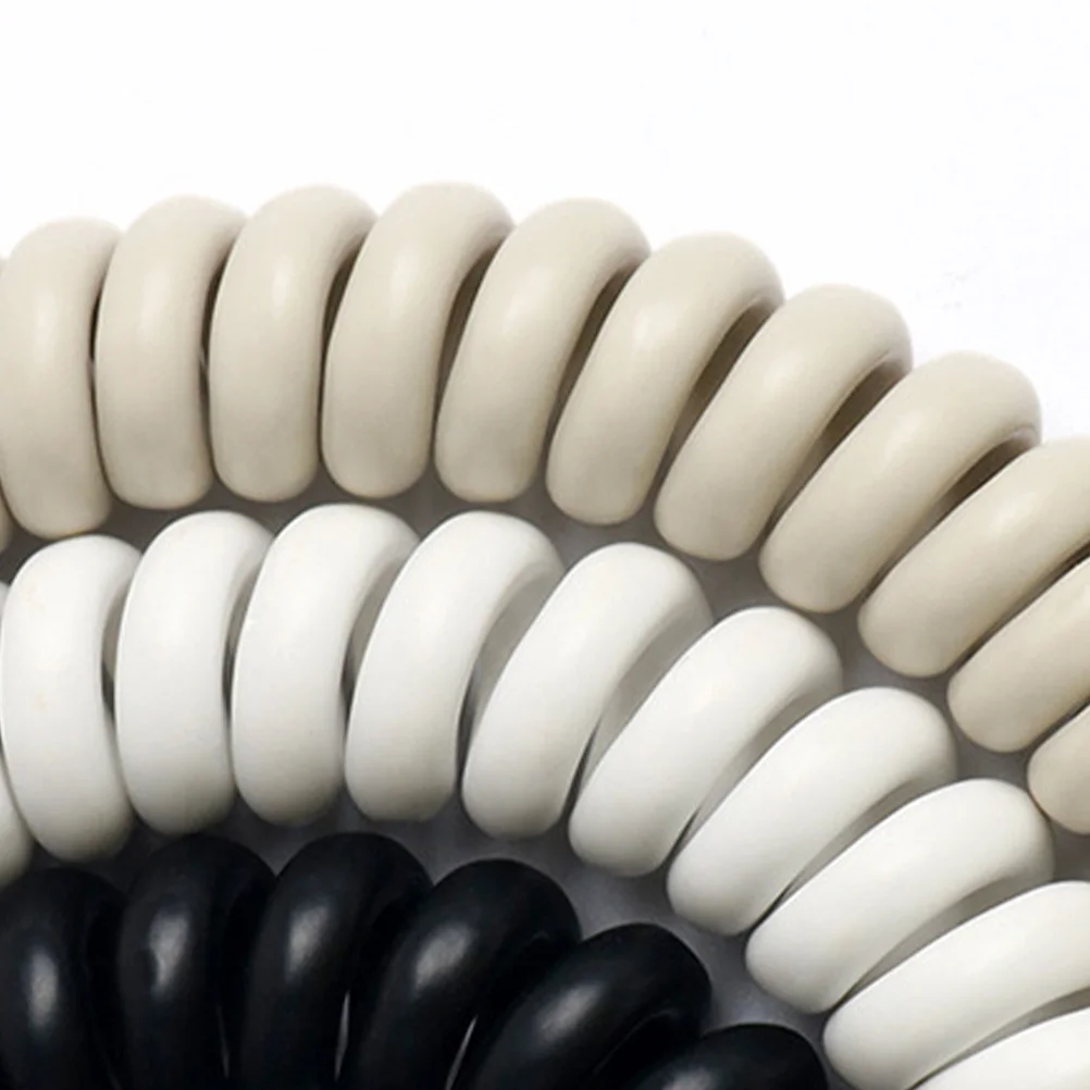 

1pc Braided Data Cable For Mechanical Keyboard Coiled Usb Type-C Cord Stretchable Durable Connector Cable Fast Charging Data