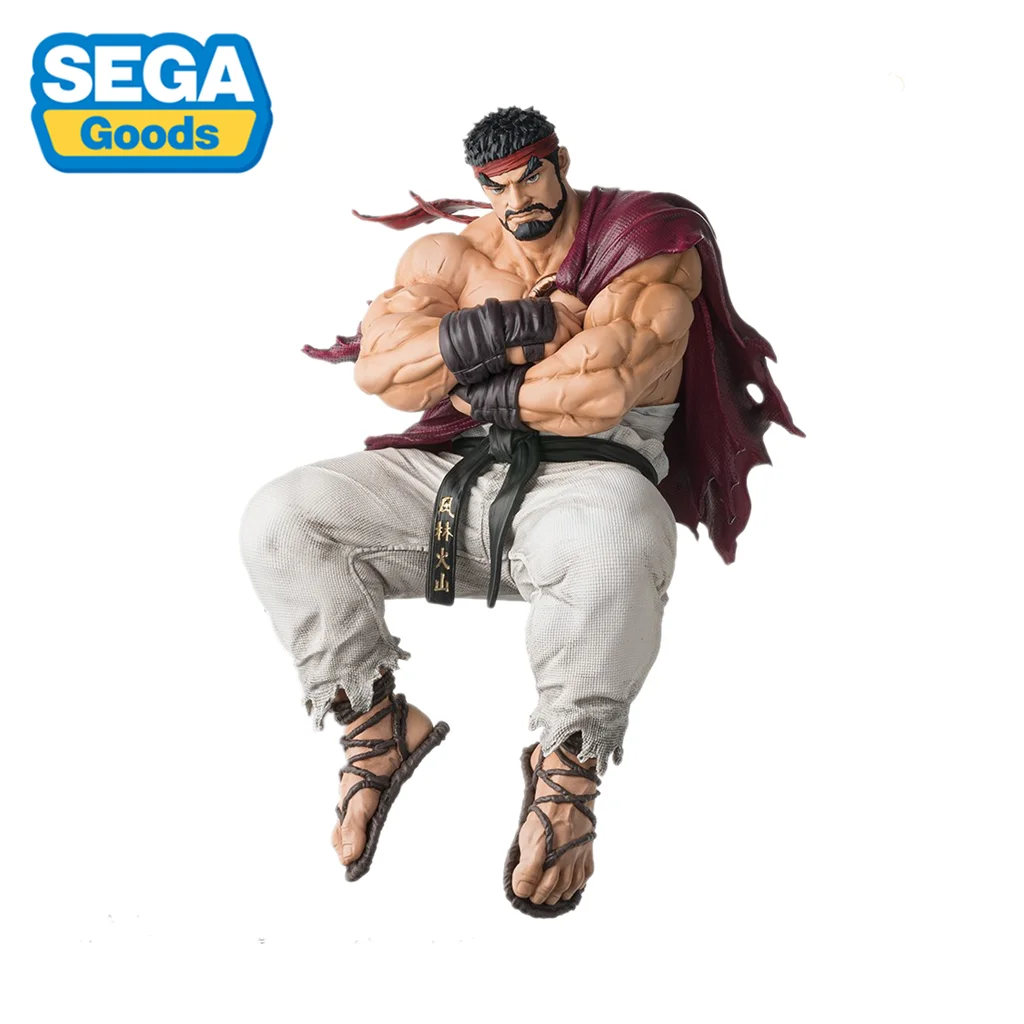 Original SEGA Street Fighter 6 Ryu Hoshi SF Anime Figure Toys PVC Model Collection Noodle Stopper Action Figurine Doll Gift