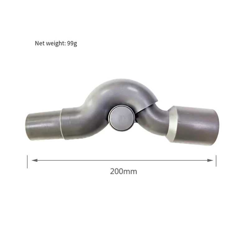 Universal Elbow Adapter Bottom Adapter 32Mm Bore Quick Release Tool Bottom Adapter Vacuum Cleaner Replacement Parts