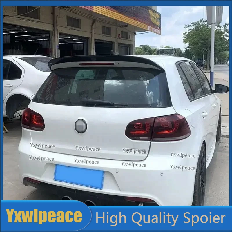 

Rear Roof Spoiler Lip Wings for Volkswagen VW Golf 6 MK6 VI GTI R20 2010 2011 2012 2013 OS Style Body Kit Accessories