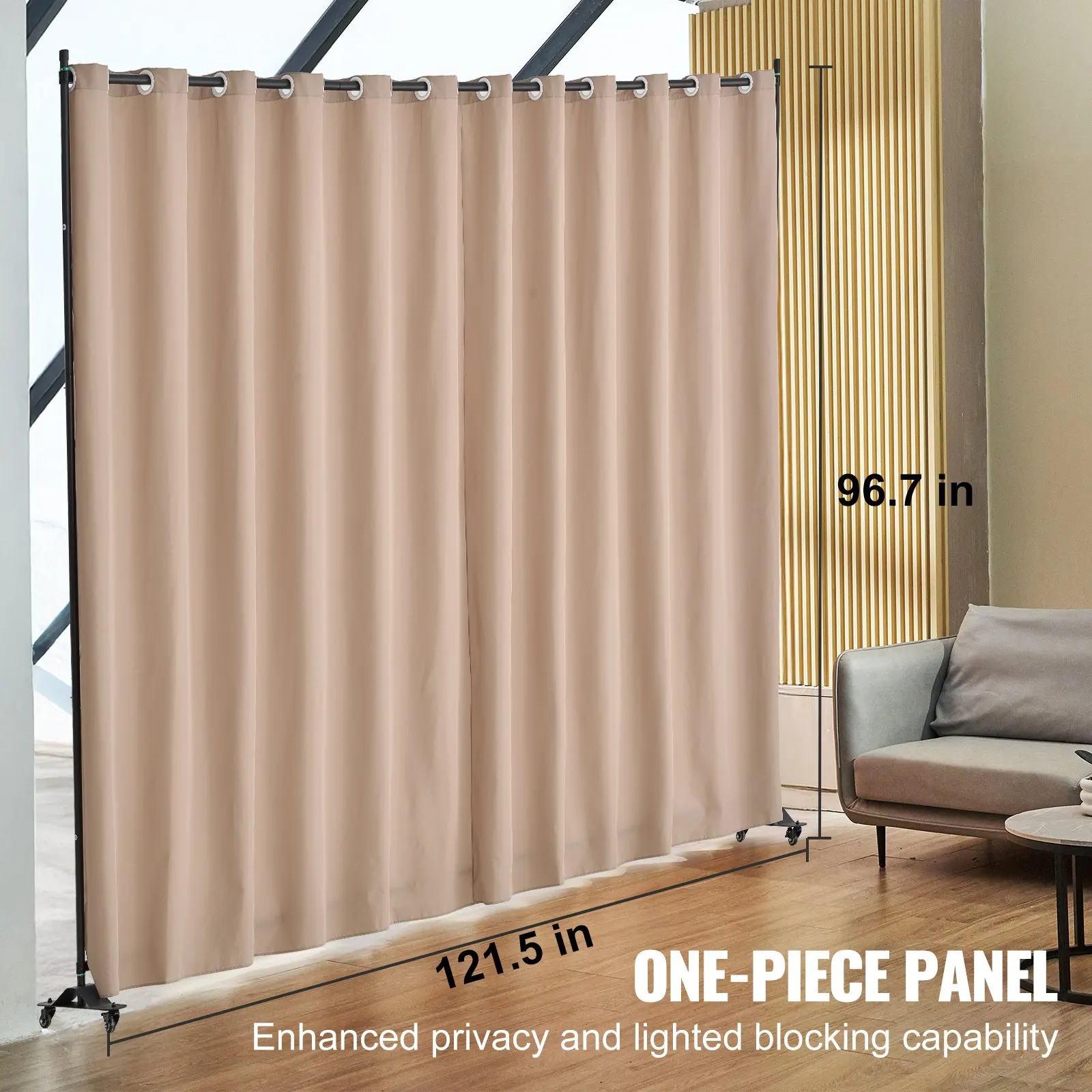 Paravent de séparation, cloison amovible, panneau individuel, écran de protection portable pour bureau, chambre, salle à manger, bureau, balcon