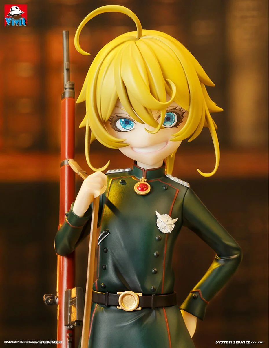 Figuras de Acción de Anime BANDAI Vivit Youjo Senki, Tanya Degurechaff, Modelo Original de la Colección Figuarts