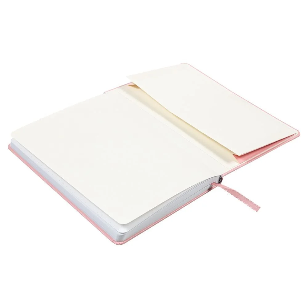 دفتر ملاحظات بغلاف مقوى مع صفحات مسطرة منقطة مرجعية للسفر والمكتب والمدرسة 200 ورقة 100 صفحة كبيرة